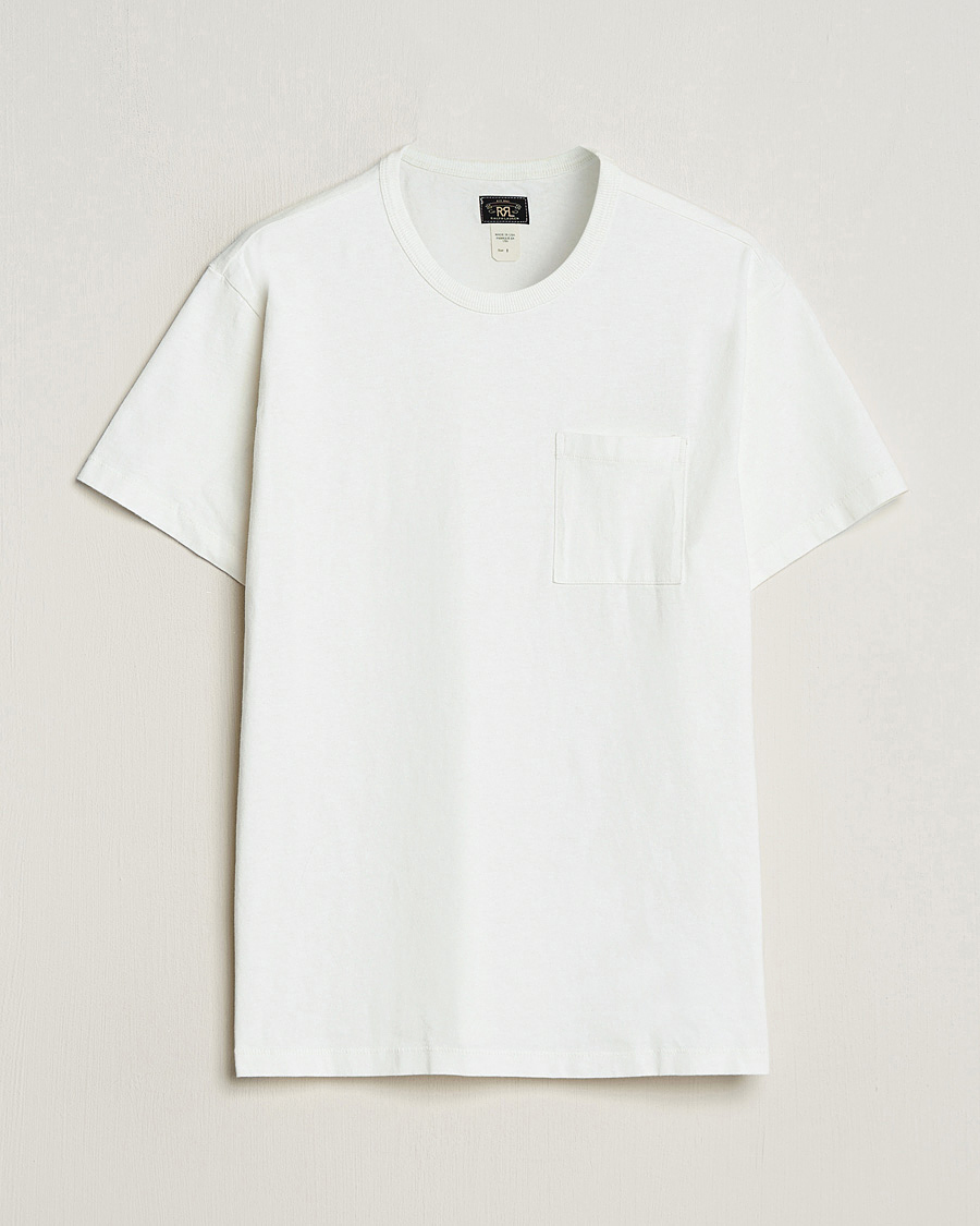 Mies | T-paidat | RRL | 2-Packet Pocket Tee Warm White