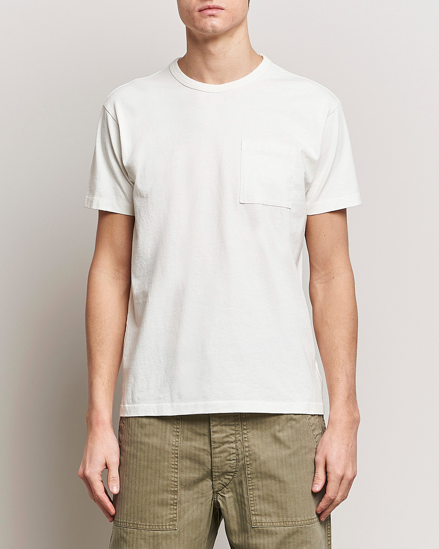 Mies | T-paidat | RRL | 2-Packet Pocket Tee Warm White