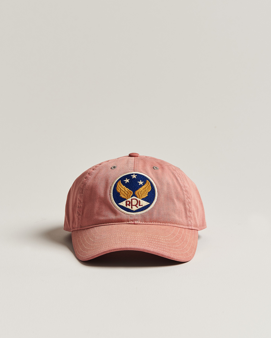 Mies | RRL Garment Dyed Ball Cap Faded Red | RRL | Garment Dyed Ball Cap Faded Red