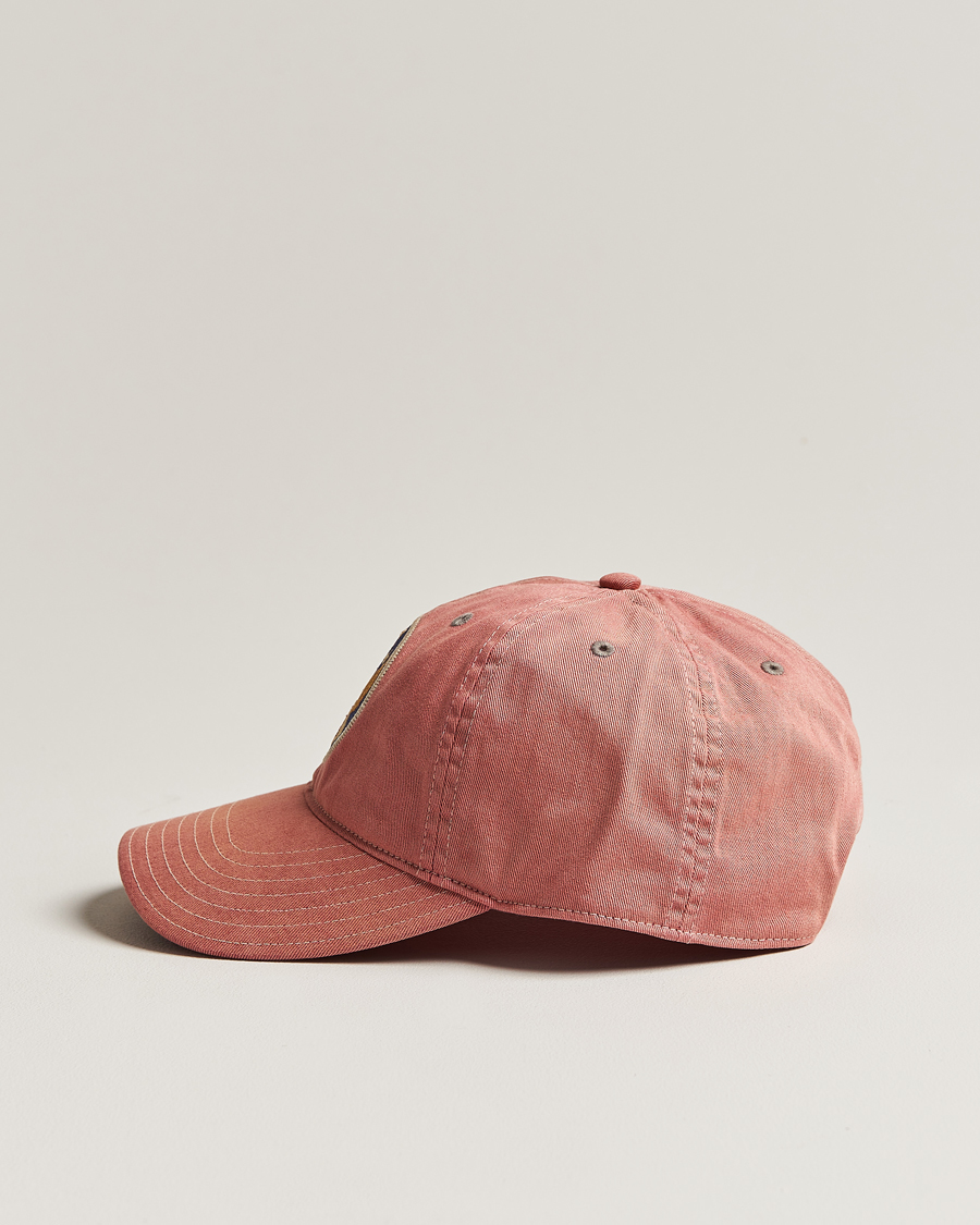 Mies | RRL Garment Dyed Ball Cap Faded Red | RRL | Garment Dyed Ball Cap Faded Red