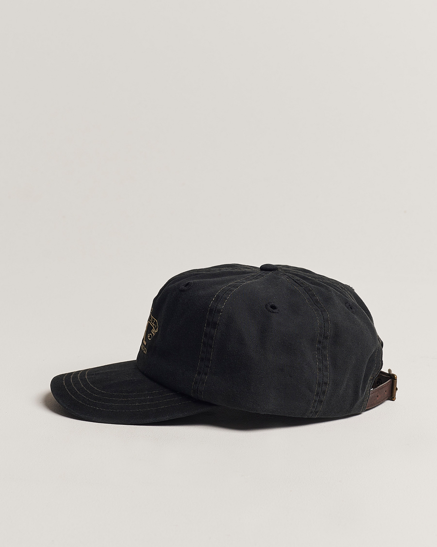Mies | RRL Sportsman Cap Black | RRL | Sportsman Cap Black