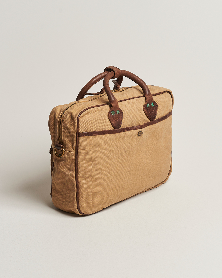 Mies | RRL Cargo Briefcase Khaki | RRL | Cargo Briefcase Khaki