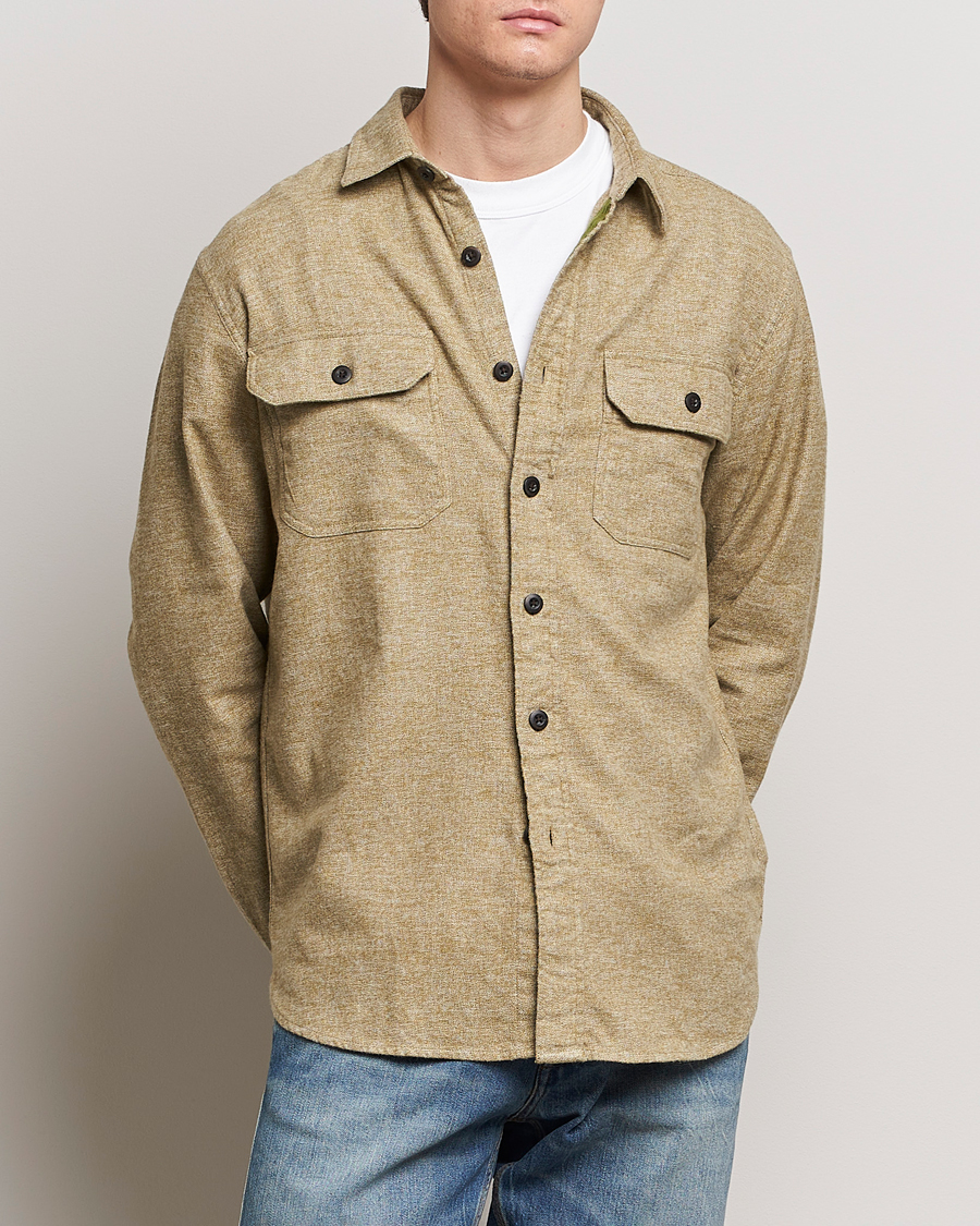 Mies | Kauluspaidat | Pendleton | Burnside Flannel Shirt Olive