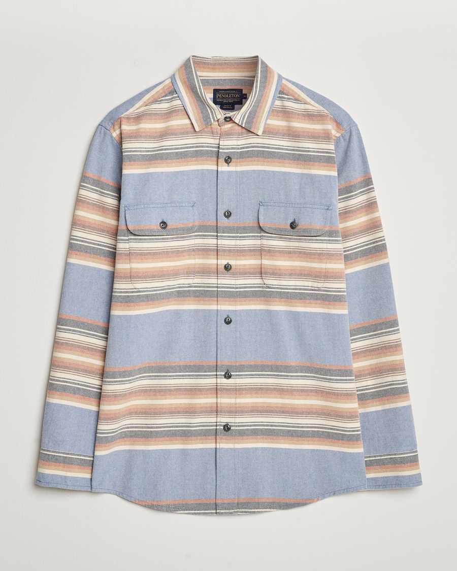 Mies | Kauluspaidat | Pendleton | Beach Shack Shirt Indigo Stripe