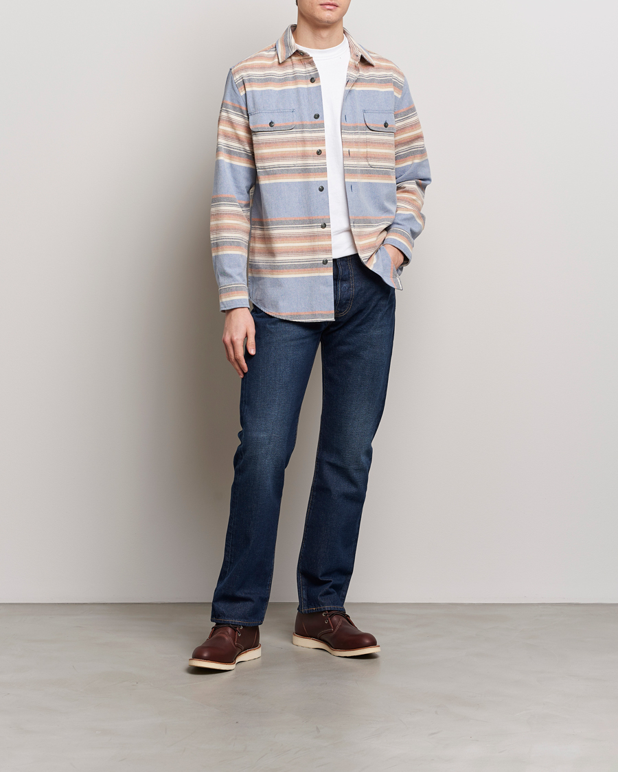 Mies | Kauluspaidat | Pendleton | Beach Shack Shirt Indigo Stripe