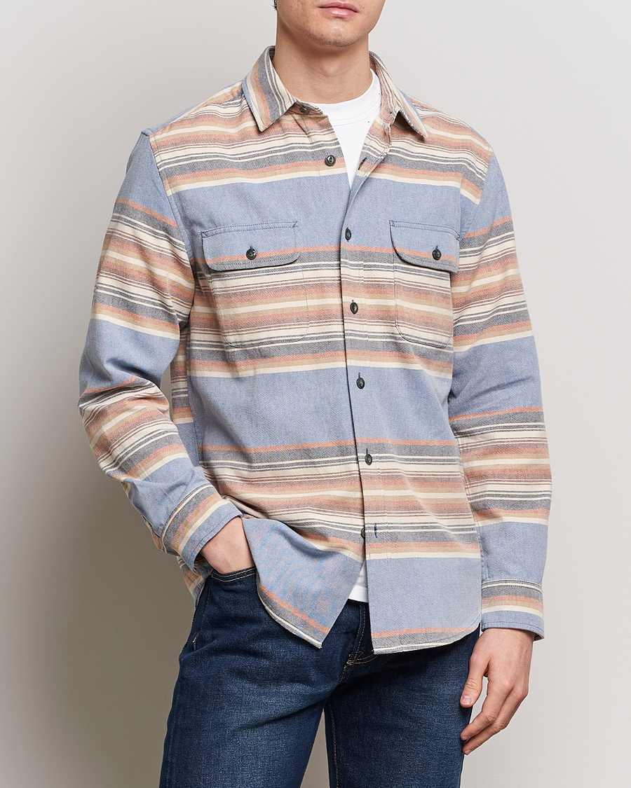 Mies | Vaatteet | Pendleton | Beach Shack Shirt Indigo Stripe