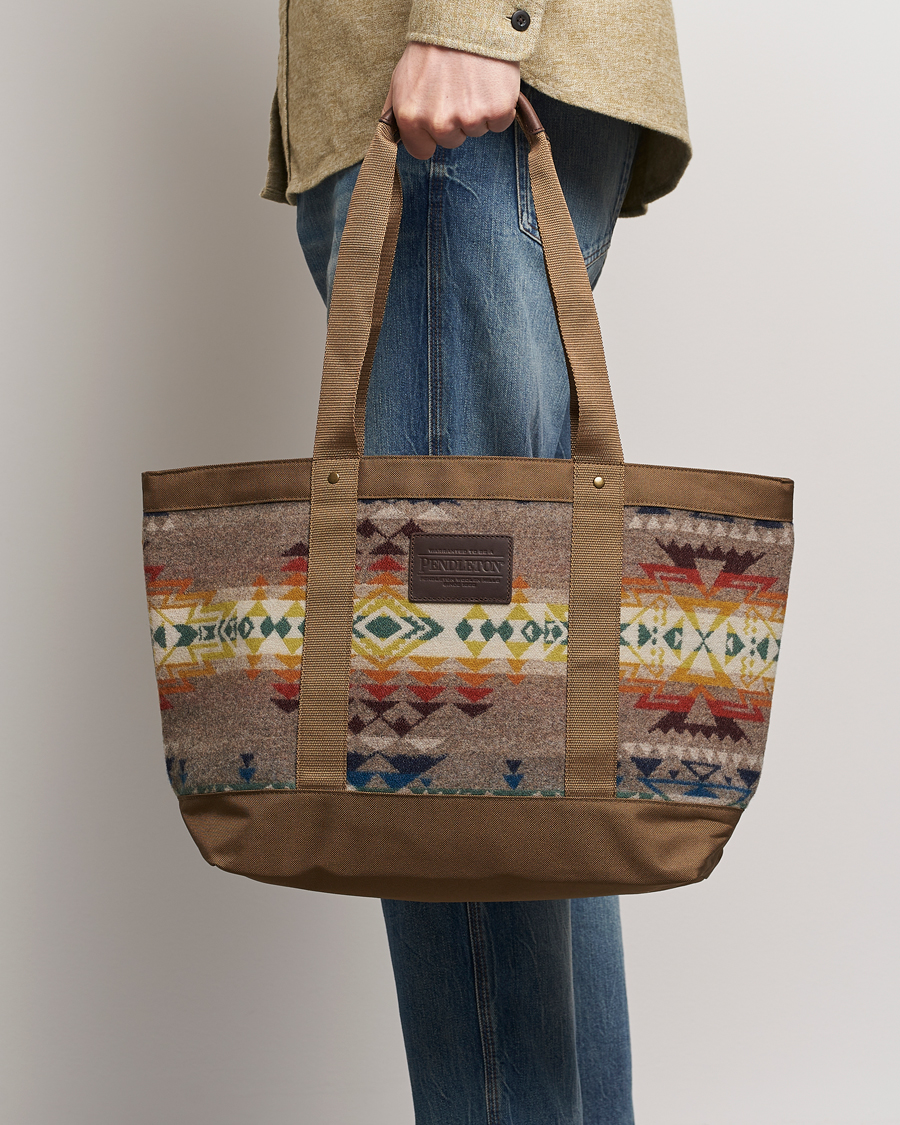 Mies | Pendleton Zip Tote Bag Highland Peak Tan | Pendleton | Zip Tote Bag Highland Peak Tan