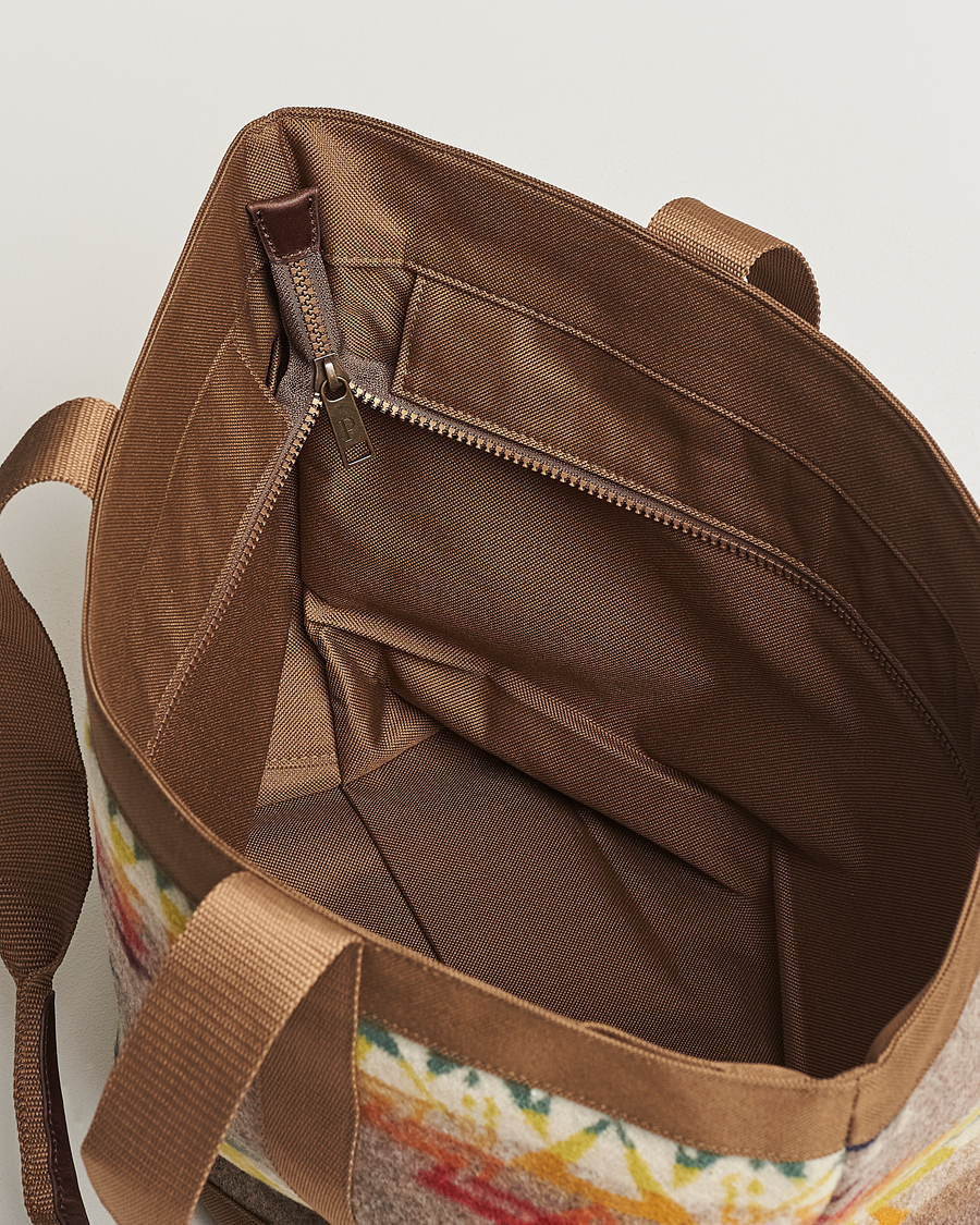 Mies | Pendleton Zip Tote Bag Highland Peak Tan | Pendleton | Zip Tote Bag Highland Peak Tan