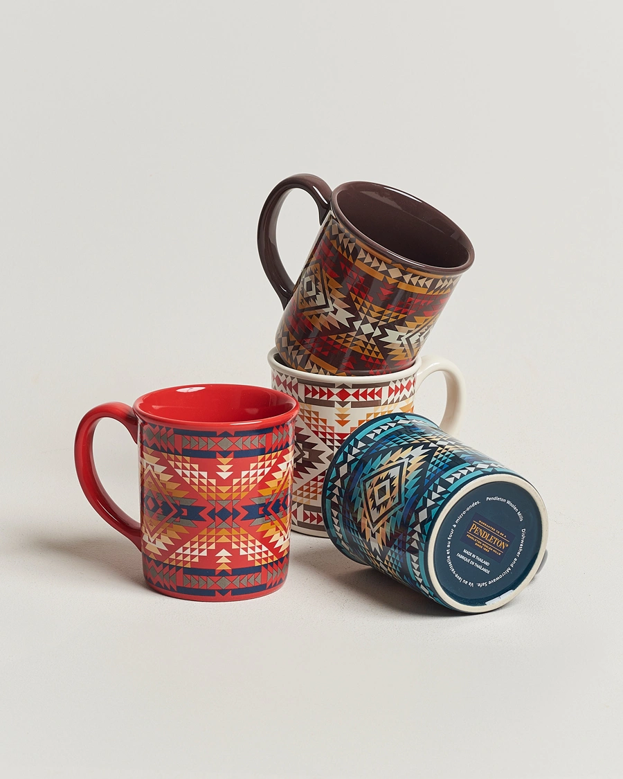 Mies | Outdoor living | Pendleton | Ceramic Mug Set 4-Pack Smith Rock