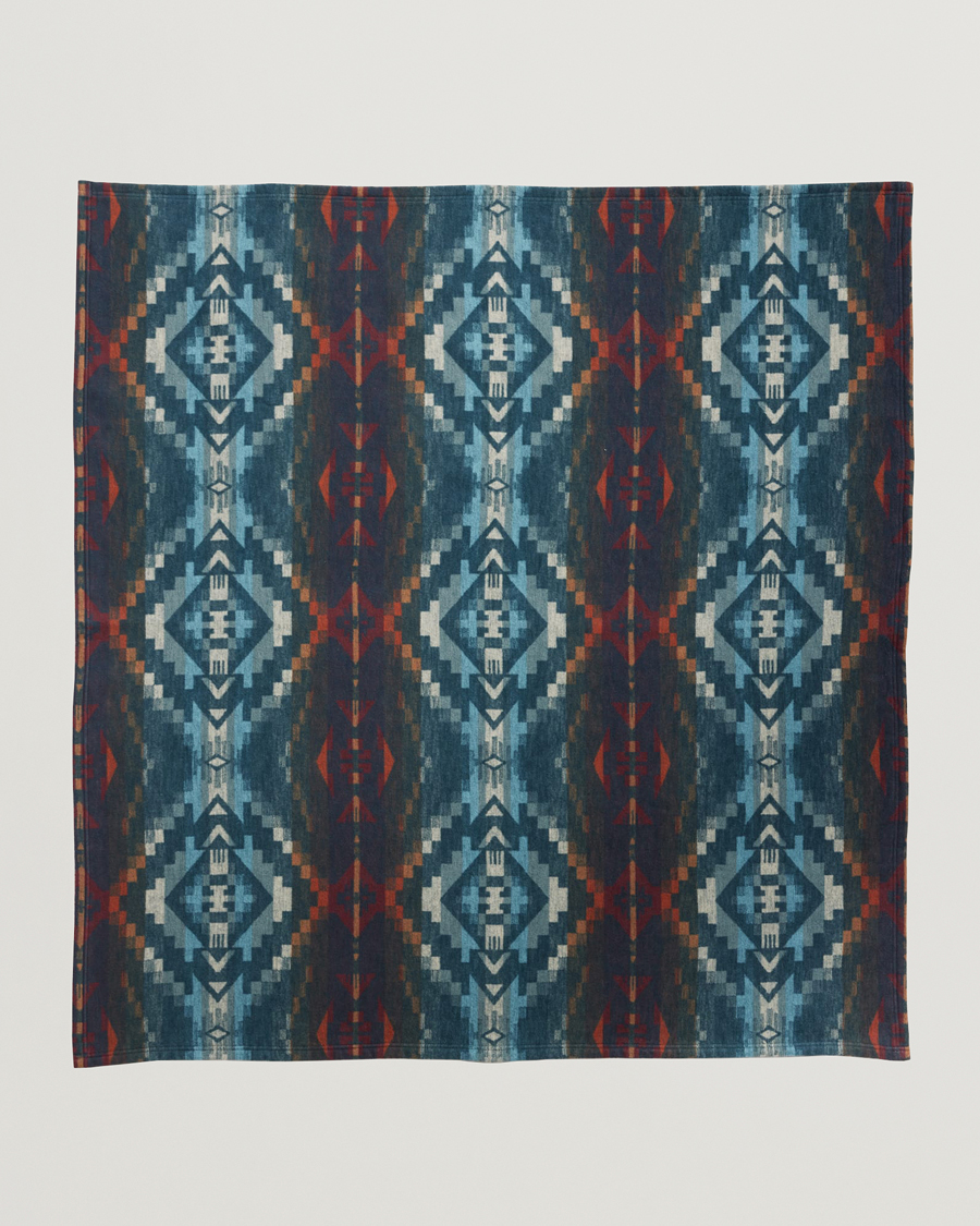Mies | Pendleton Blanket Set 2-Pack Carico/Marine Stripe | Pendleton | Blanket Set 2-Pack Carico/Marine Stripe