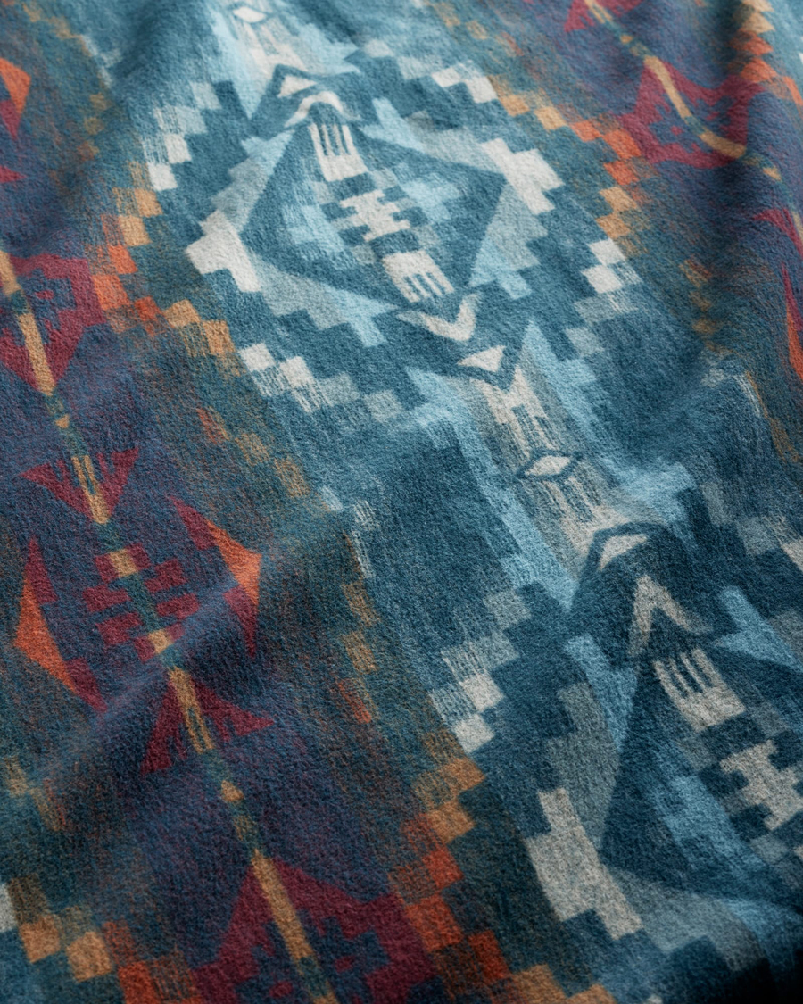 Mies | Pendleton Blanket Set 2-Pack Carico/Marine Stripe | Pendleton | Blanket Set 2-Pack Carico/Marine Stripe