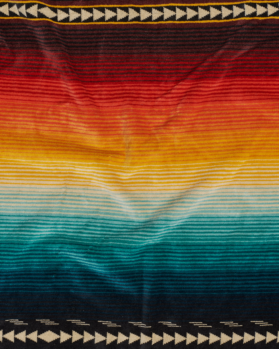 Mies | Tekstiilit | Pendleton | Oversized Jacquard Spa Towel Saltillo Sunset