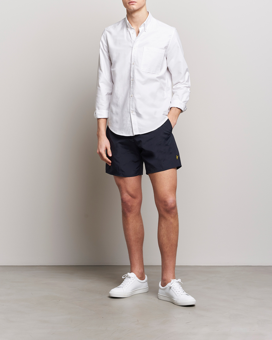 Mies | Uimahousut | Lyle & Scott | Plain Swimshorts Dark Navy