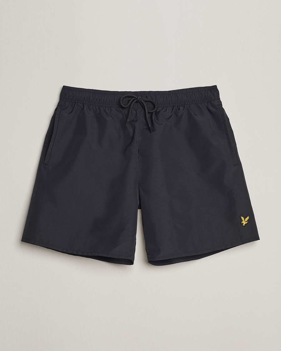 Mies | Uimahousut | Lyle & Scott | Plain Swimshorts Jet Black