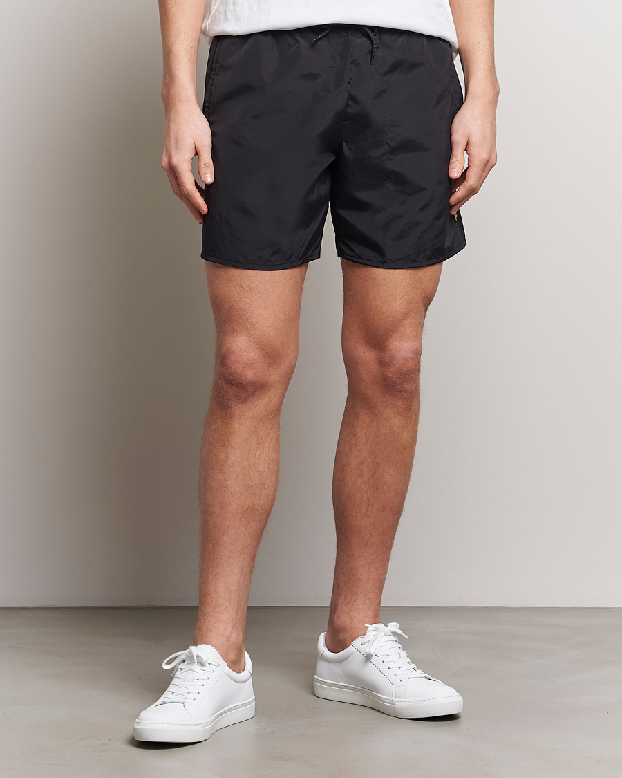 Mies | Uimahousut | Lyle & Scott | Plain Swimshorts Jet Black