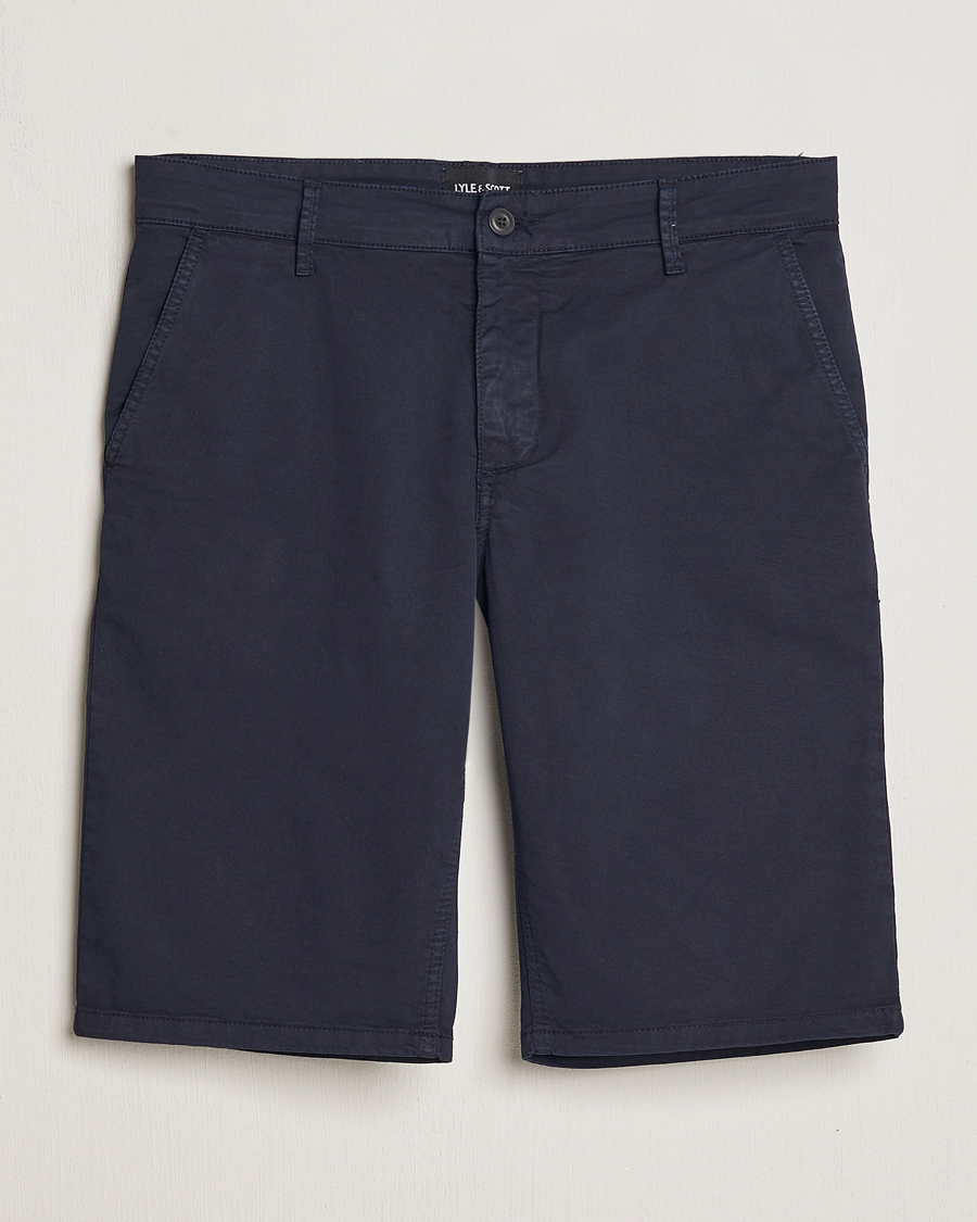 Mies | Shortsit | Lyle & Scott | Chinos Shorts Dark Navy