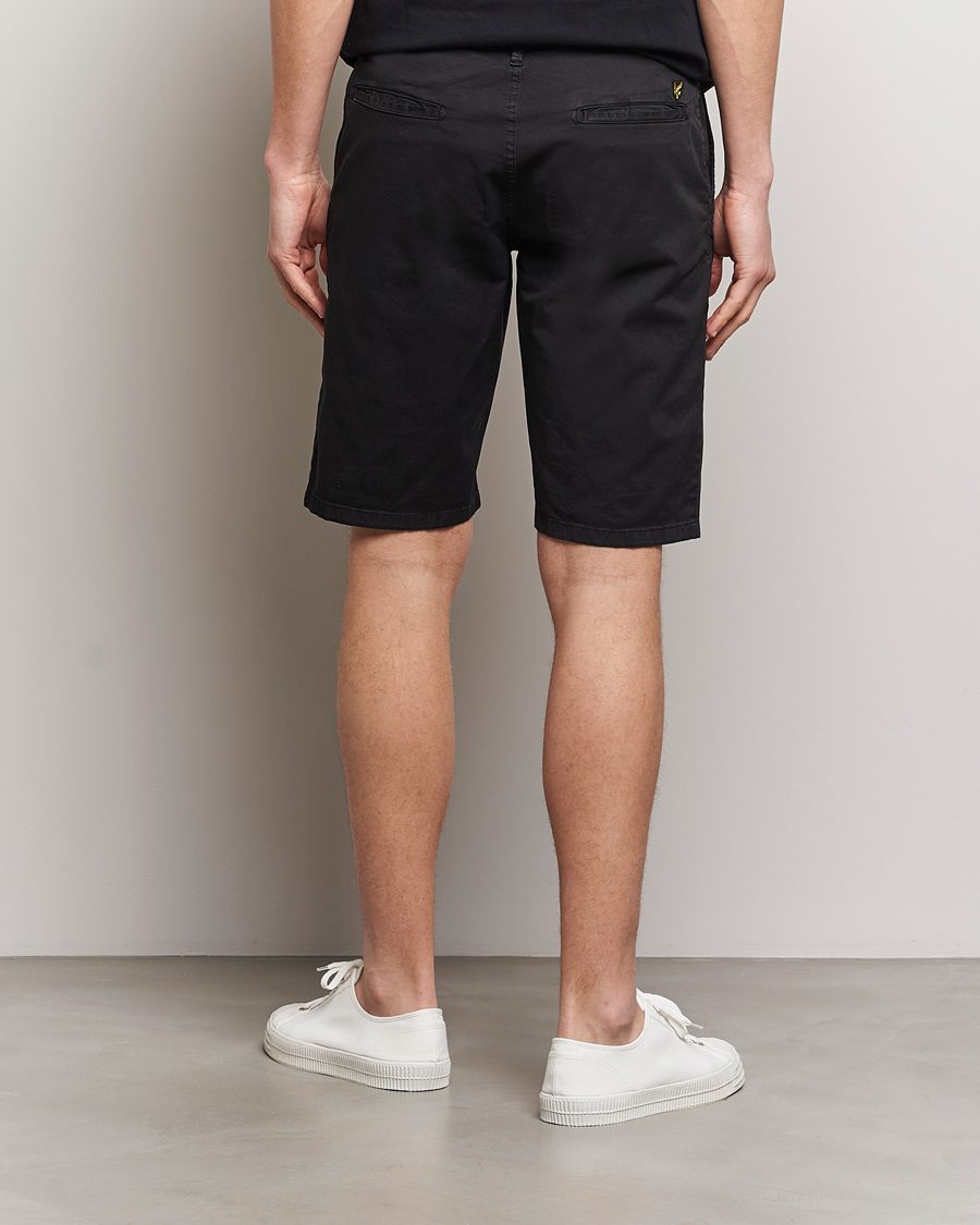 Mies | Shortsit | Lyle & Scott | Chinos Shorts Jet Black