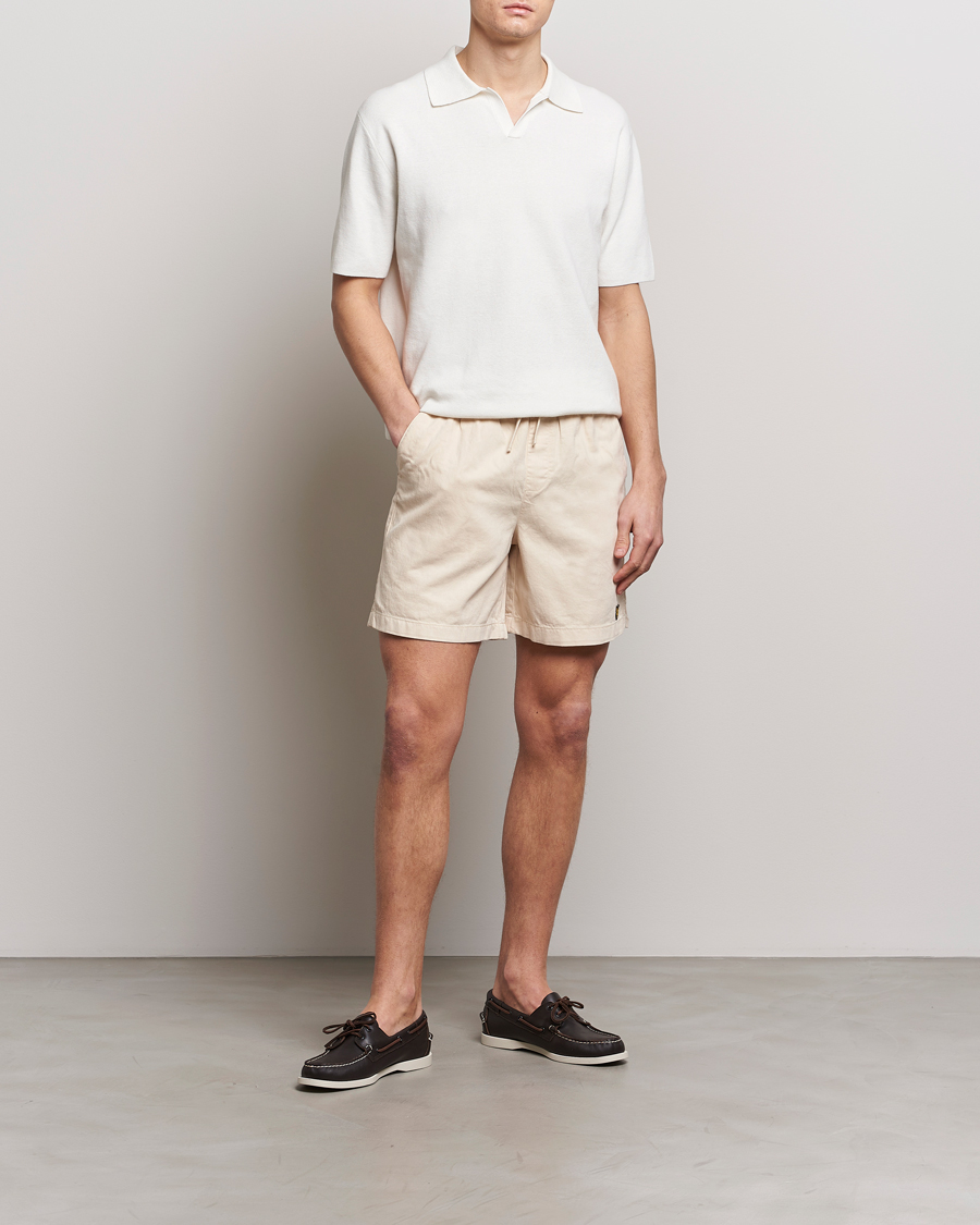 Mies | Shortsit | Lyle & Scott | Linen Drawstring Shorts Cove