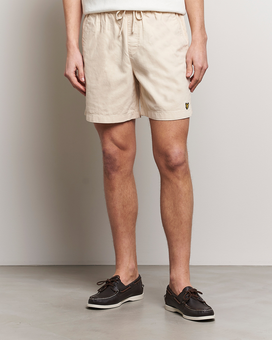 Mies | Shortsit | Lyle & Scott | Linen Drawstring Shorts Cove