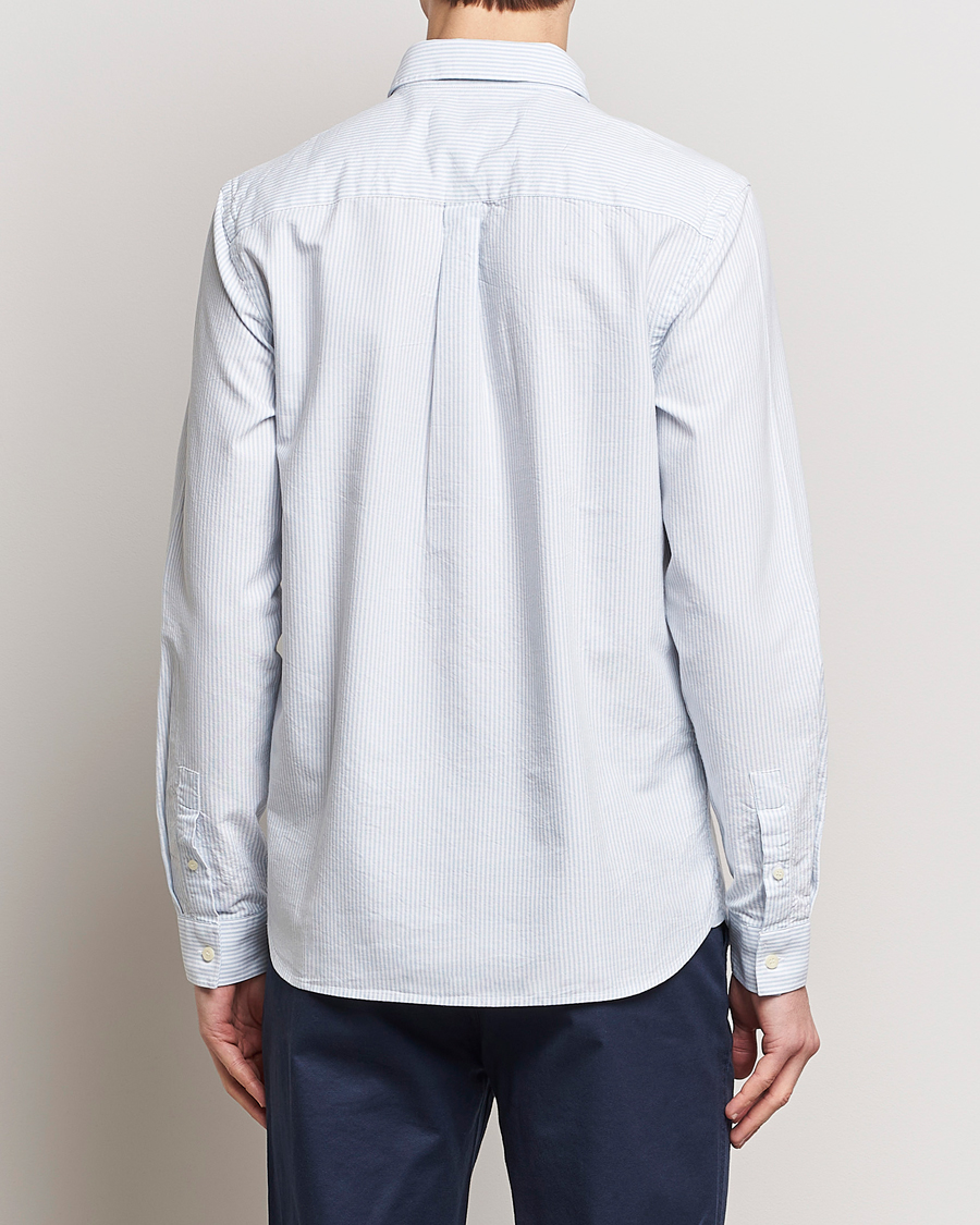 Mies | Kauluspaidat | Lyle & Scott | Lightweight Oxford Striped Shirt Blue/White