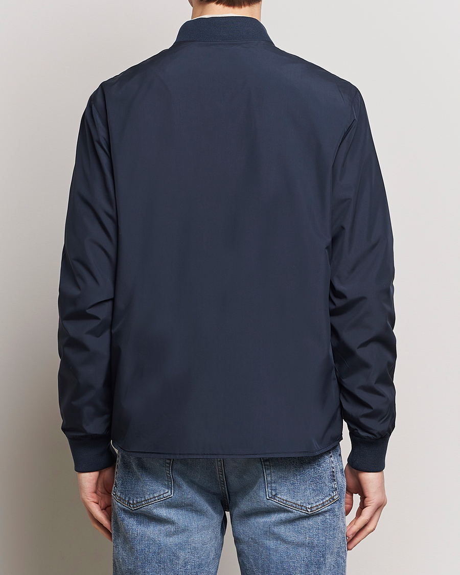 Mies | Takit | Lyle & Scott | Nylon Bomber Jacket Dark Navy