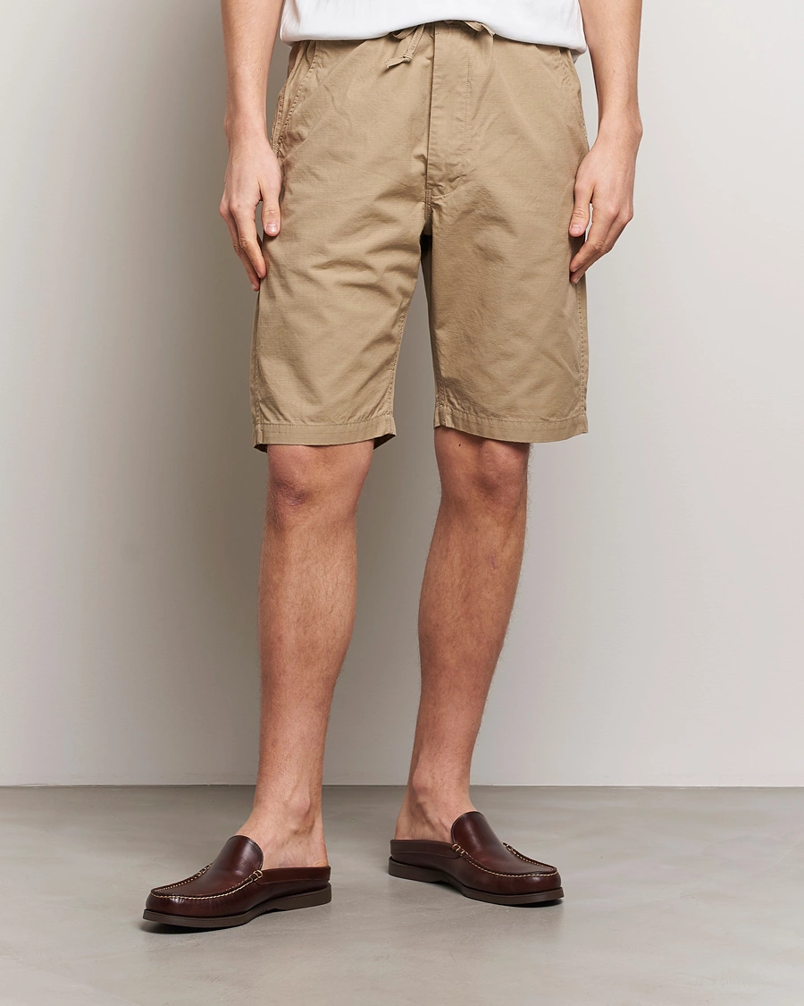 Mies | orSlow | orSlow | New Yorker Shorts Beige