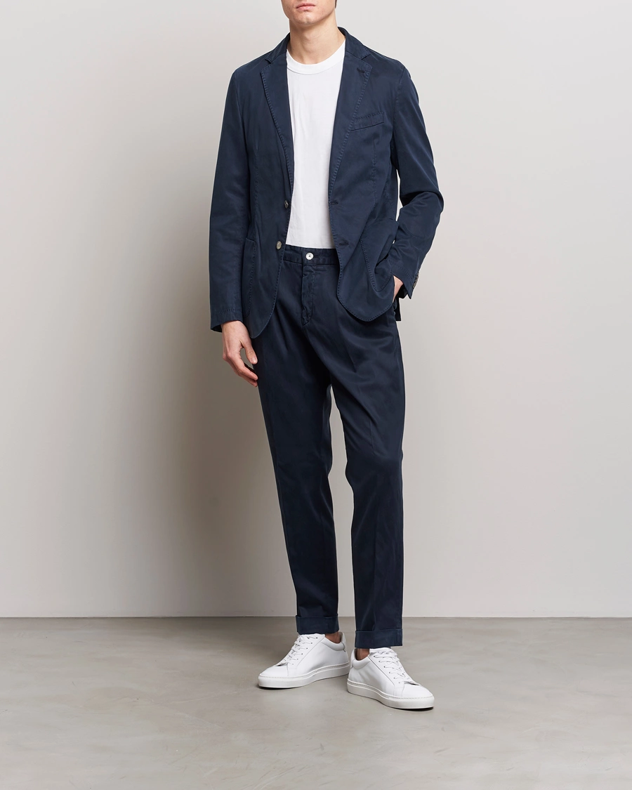 Mies | Vaatteet | BOSS BLACK | Hanry Cotton Suit Dark Blue