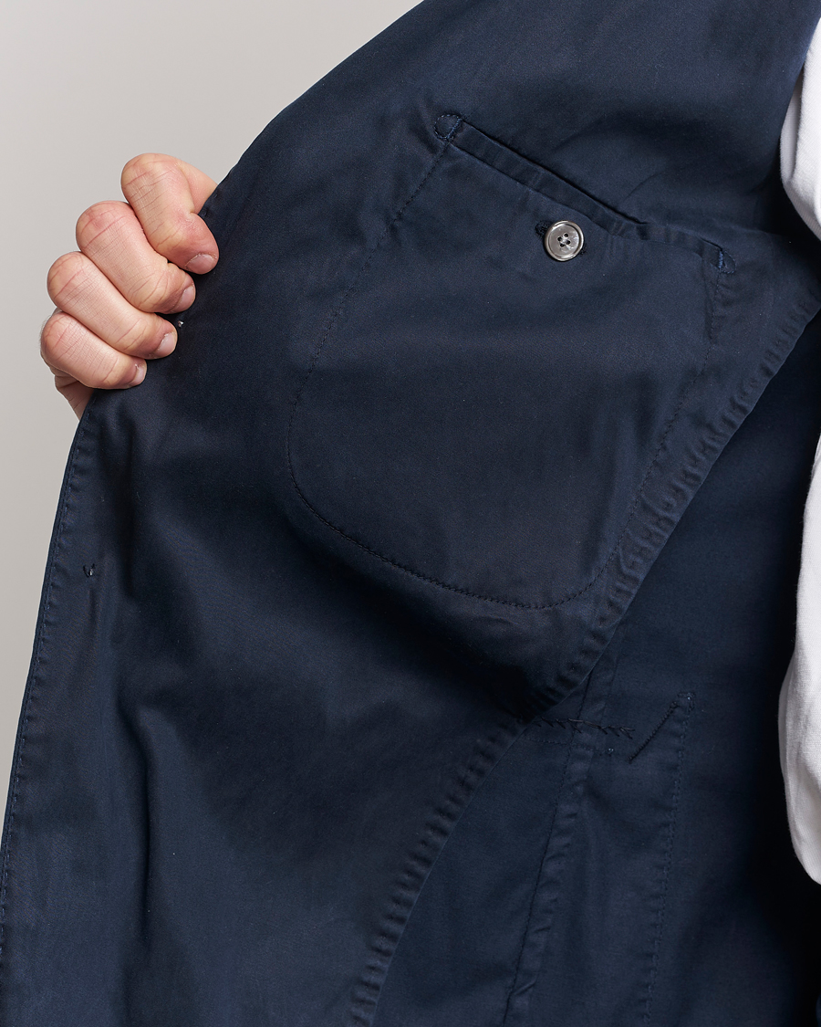 Mies | Puvut | BOSS BLACK | Hanry Cotton Suit Dark Blue