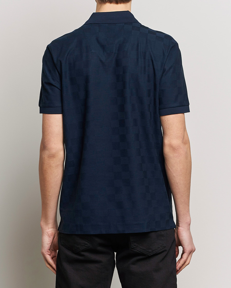 Mies | Pikeet | BOSS BLACK | Porsche Parlay Jersey Piké Dark Blue