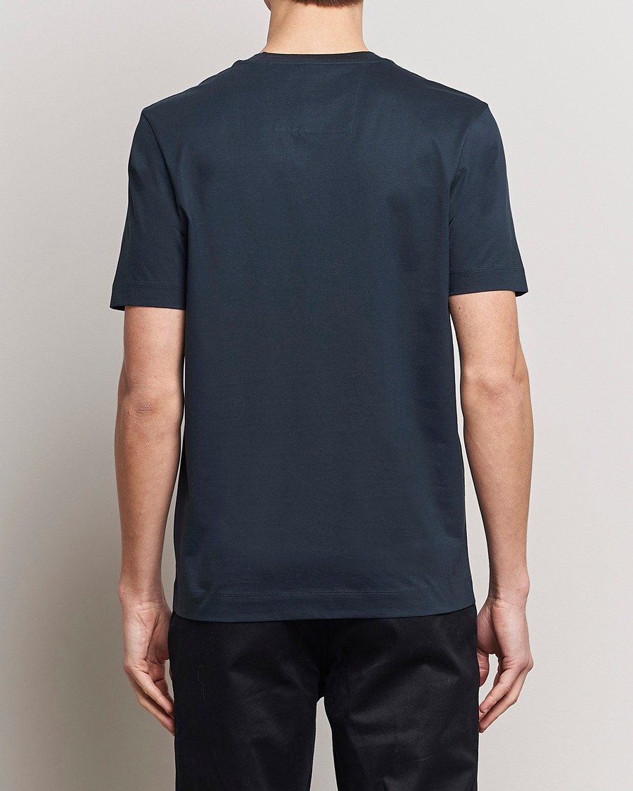 Mies | T-paidat | BOSS BLACK | Porsche Thompson T-Shirt Dark Blue
