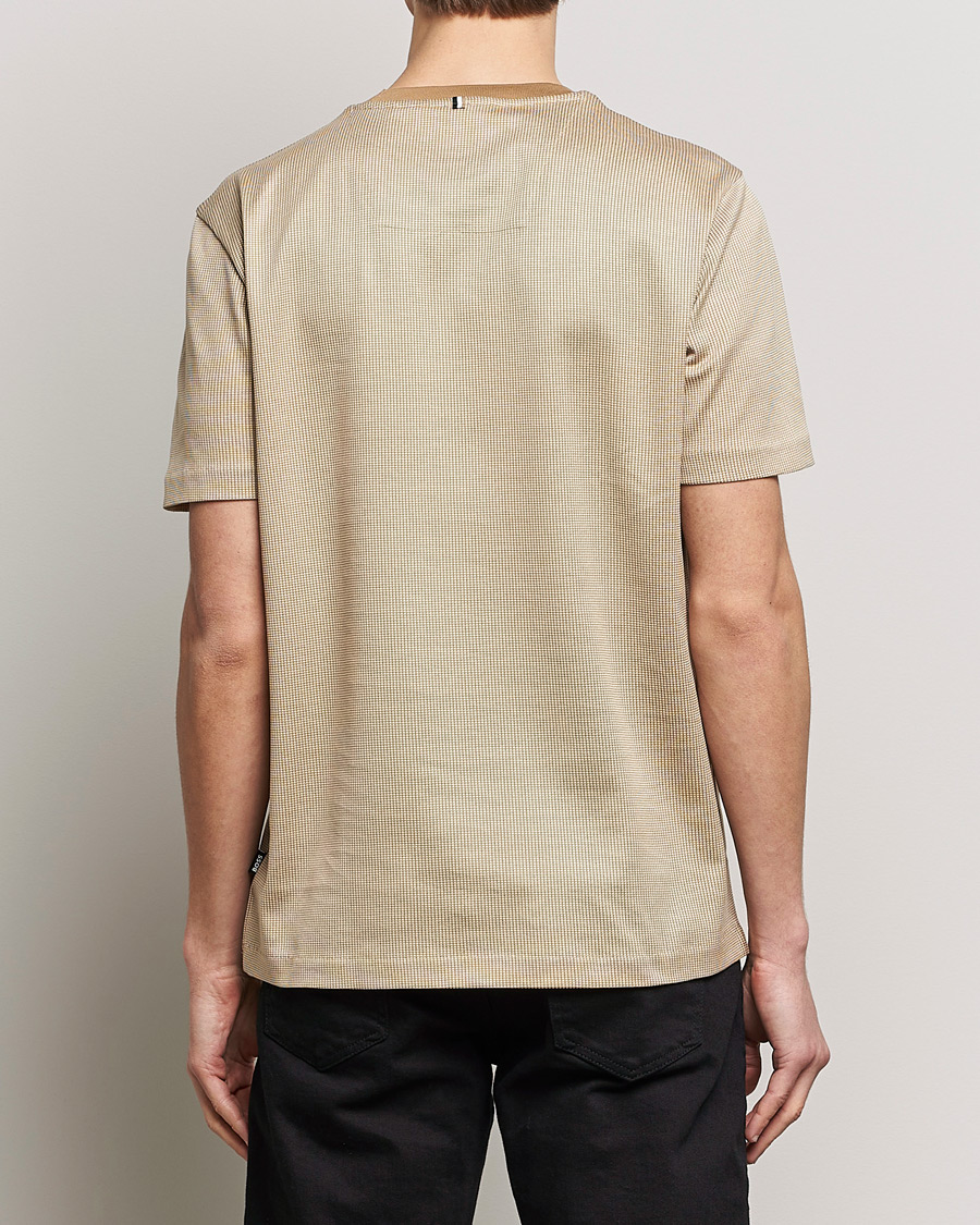 Mies | T-paidat | BOSS BLACK | Tiburt Crew Neck T-Shirt Medium Beige
