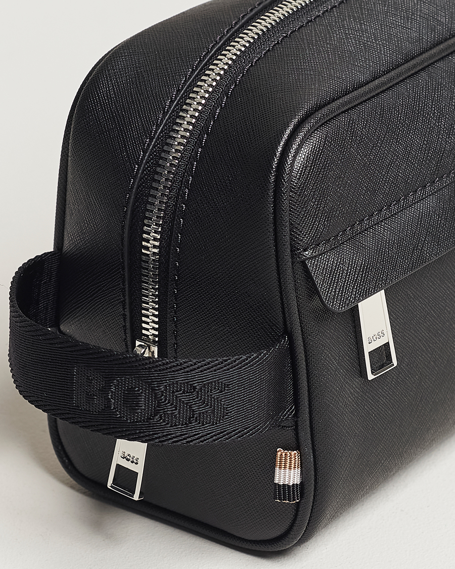 Mies | BOSS BLACK Zair Washbag Black | BOSS BLACK | Zair Washbag Black