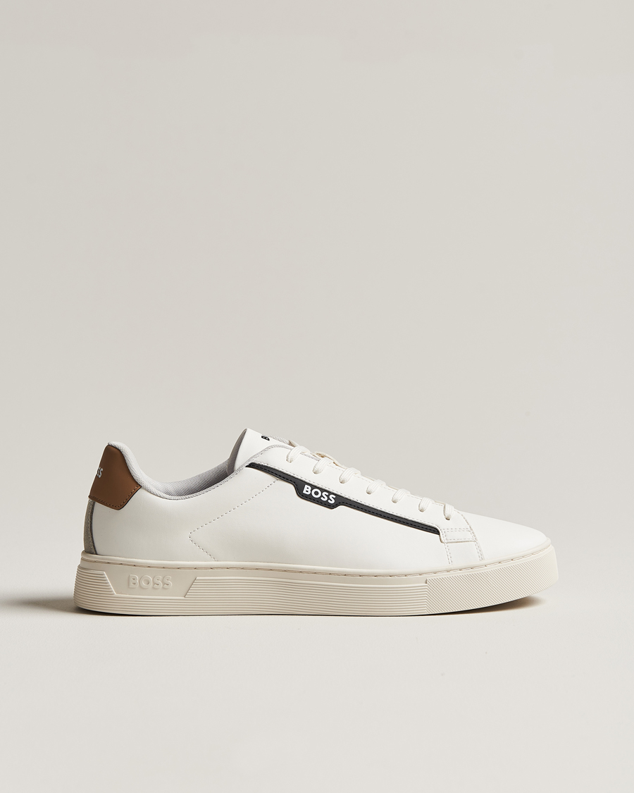 Mies | BOSS BLACK Rhys Tenn Sneaker Open White | BOSS BLACK | Rhys Tenn Sneaker Open White