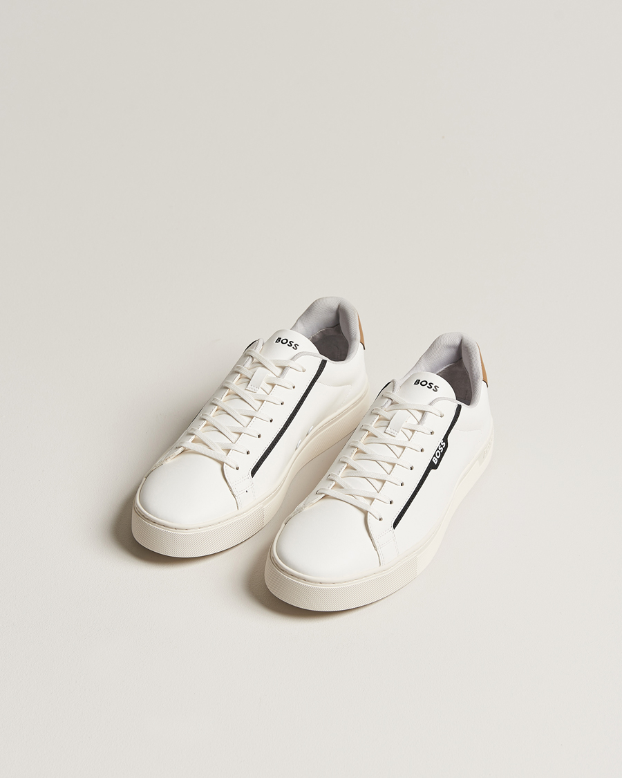 Mies | BOSS BLACK Rhys Tenn Sneaker Open White | BOSS BLACK | Rhys Tenn Sneaker Open White