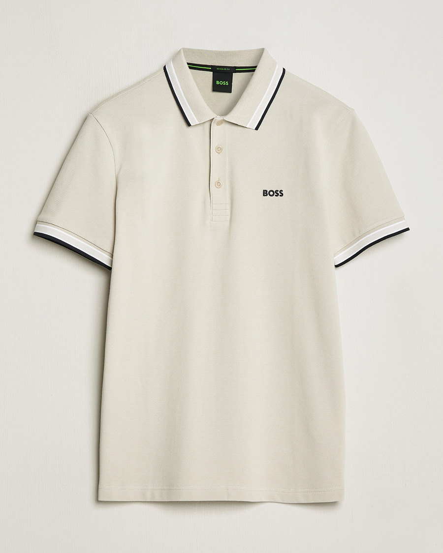 Mies | Pikeet | BOSS GREEN | Paddy Piké Light Beige