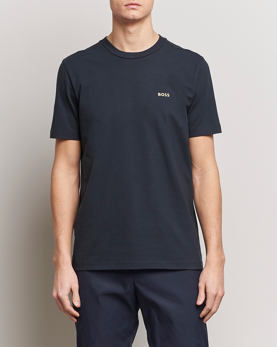 Mies |  | BOSS GREEN | Crew Neck T-Shirt Dark Blue