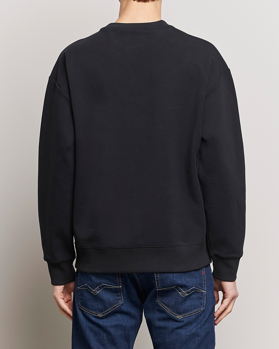 Mies | Puserot | HUGO | Dettil Logo Sweatshirt Black