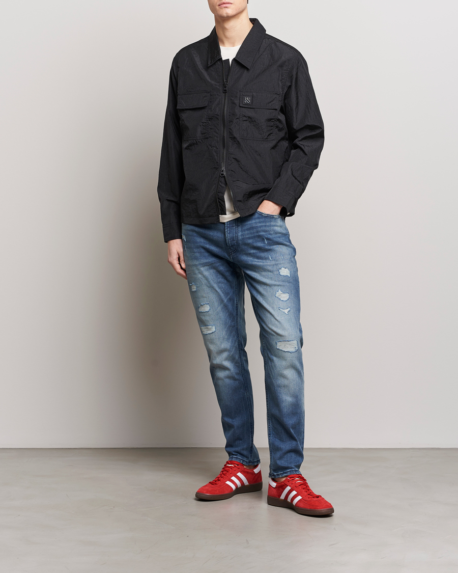 Mies | Farkut | HUGO | 634 Tapered Fit Stretch Jeans Bright Blue