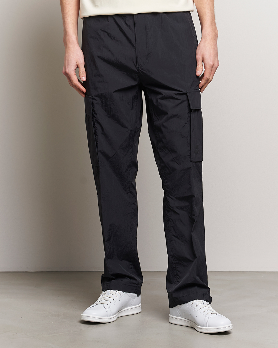 Mies | Housut | HUGO | Gero Nylon Cargo Pants Black