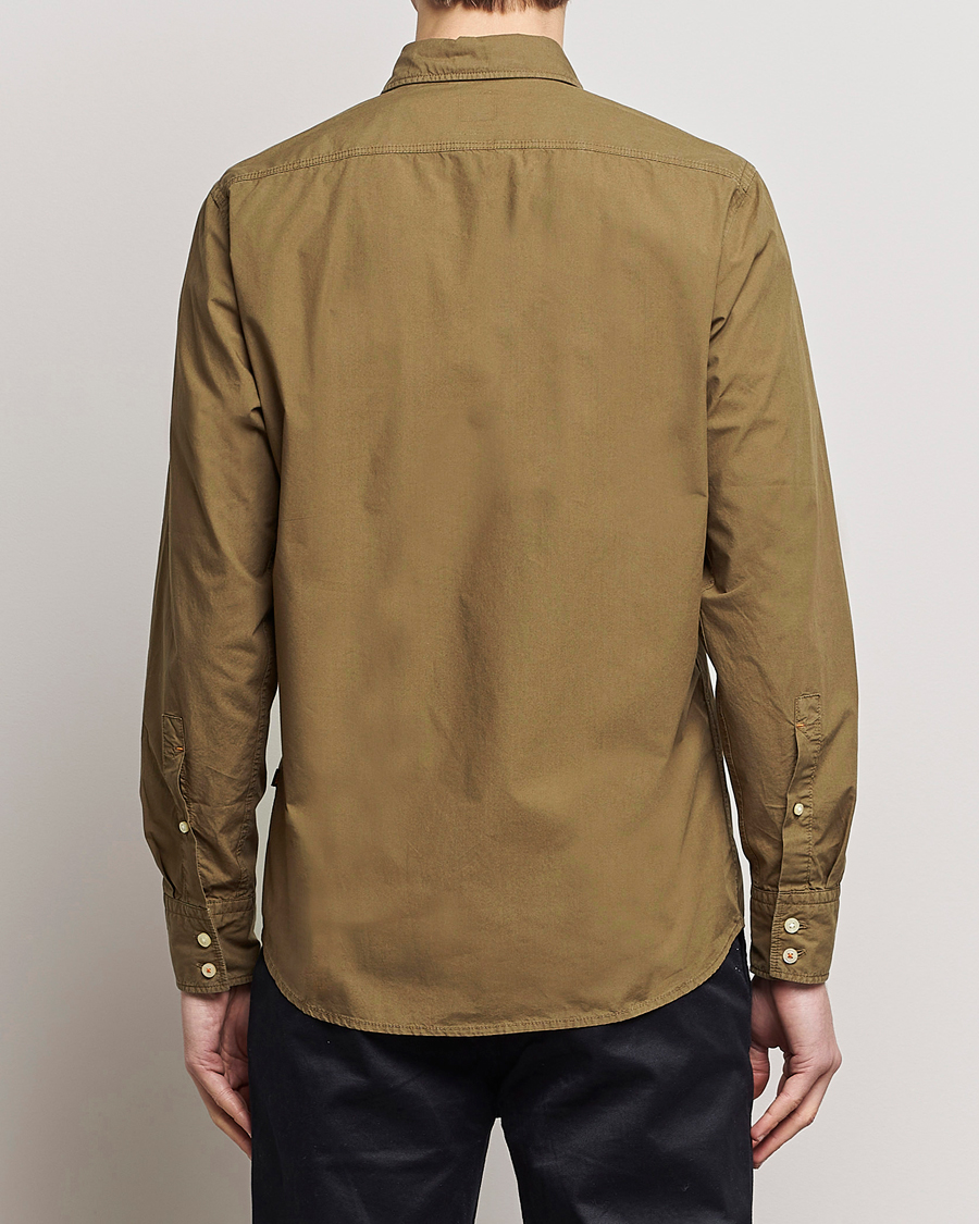 Mies | Kauluspaidat | BOSS ORANGE | Relegant Cotton Pocket Shirt Open Green