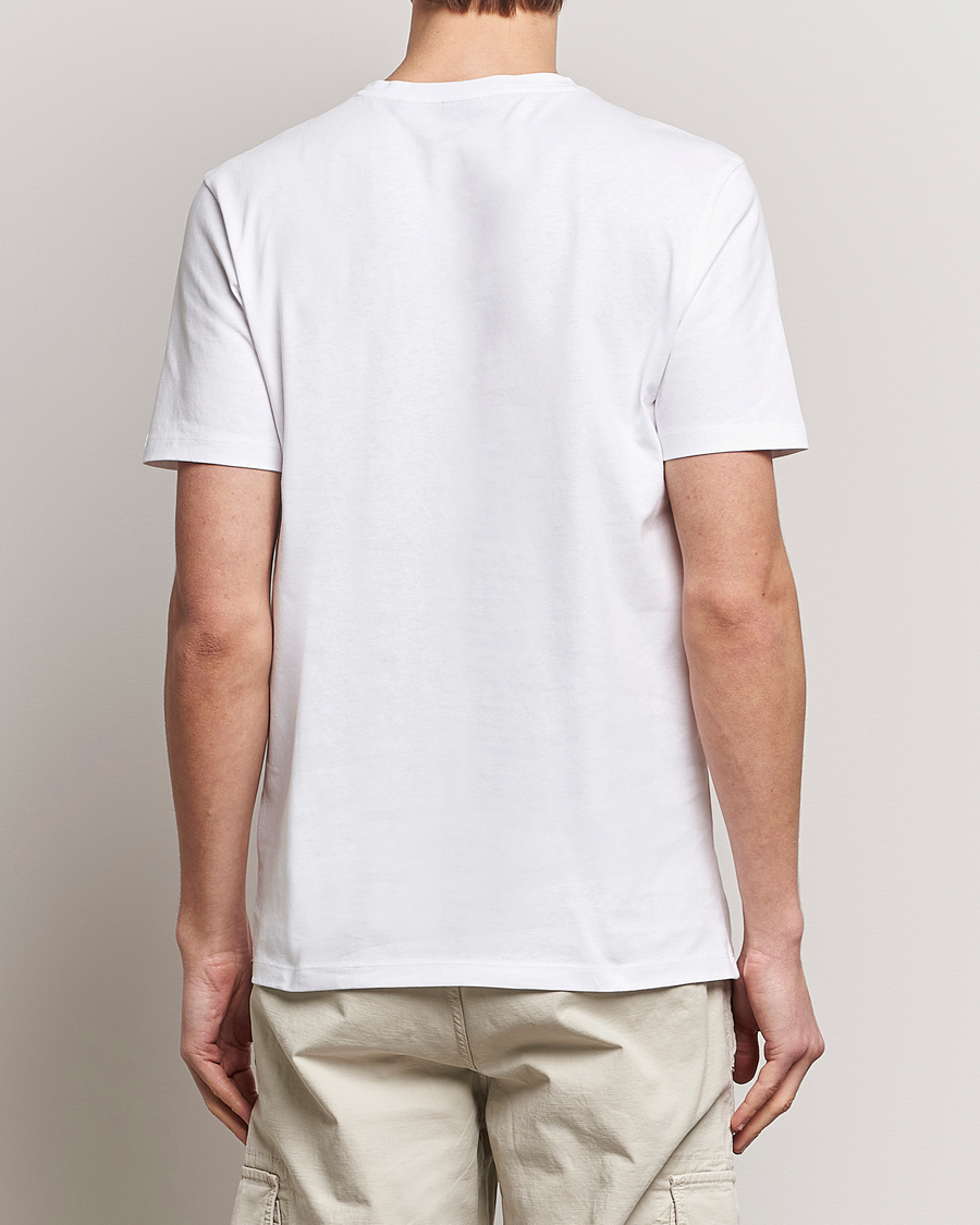 Mies | T-paidat | BOSS ORANGE | Tales Logo Crew Neck T-Shirt White