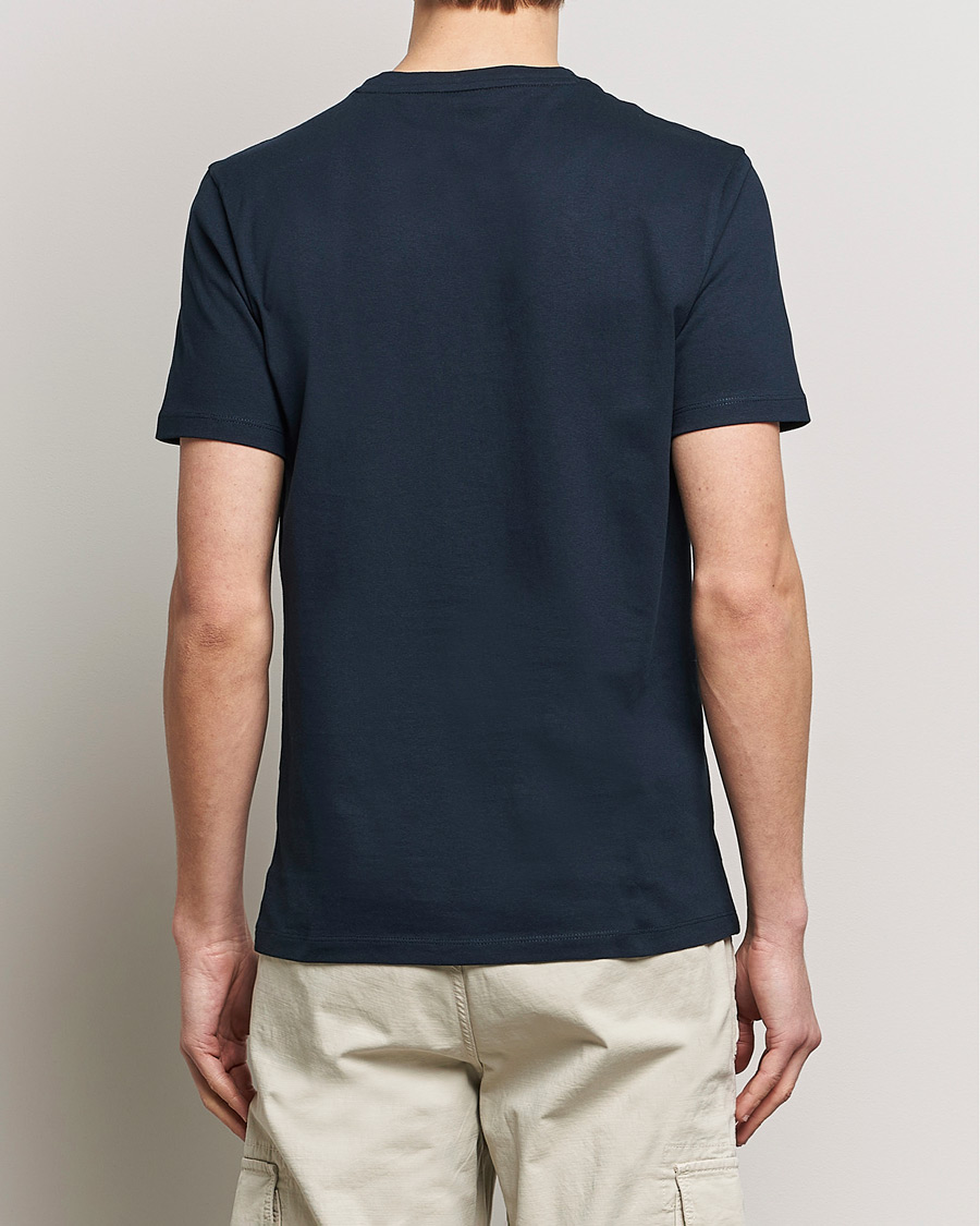 Mies | T-paidat | BOSS ORANGE | Tales Logo Crew Neck T-Shirt Dark Blue