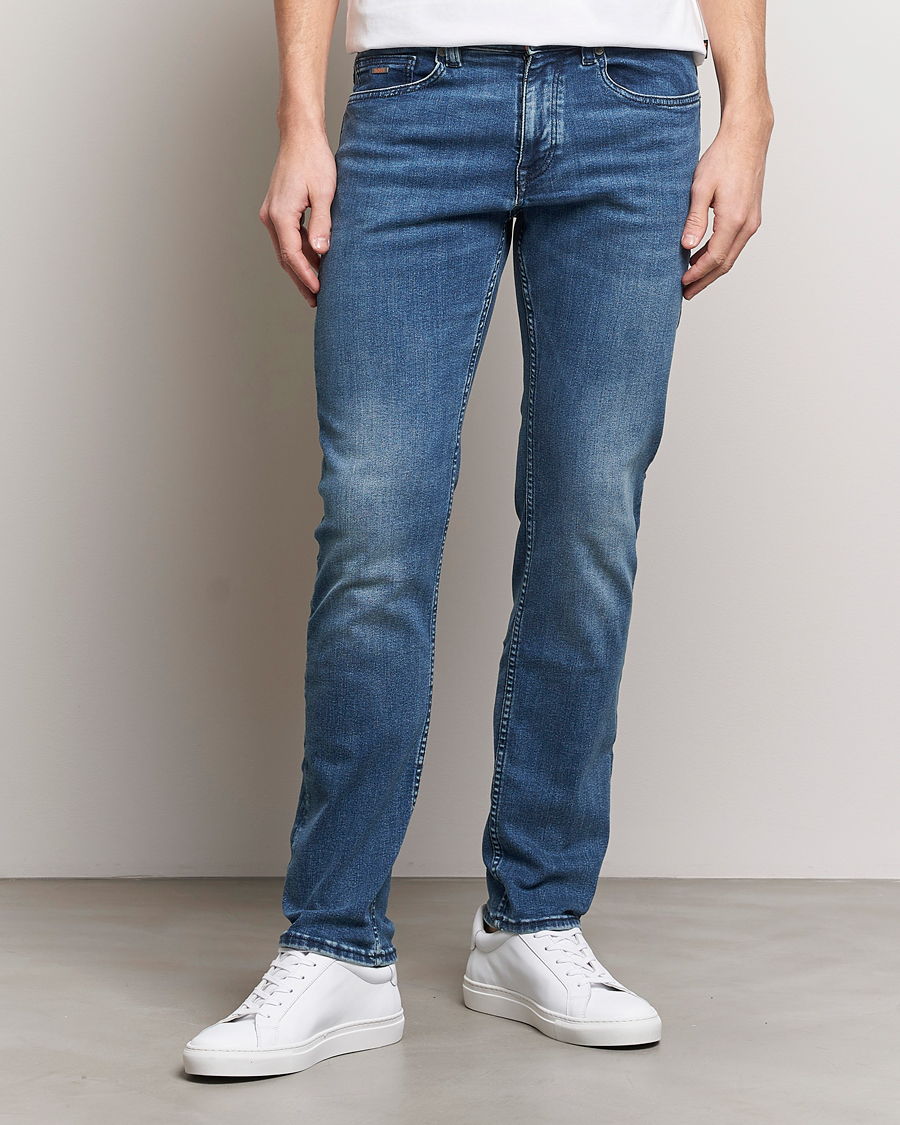 Mies | Slim fit | BOSS ORANGE | Delaware Slim Fit Stretch Jeans Bright Blue