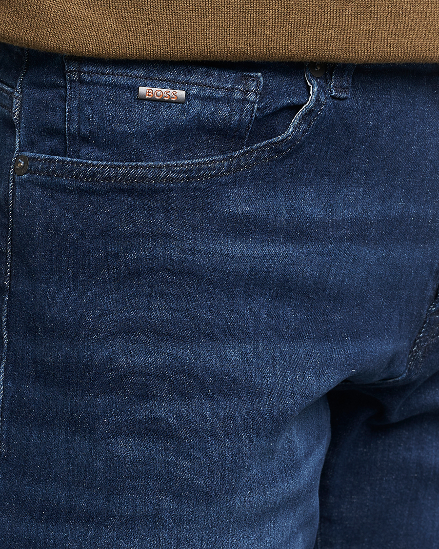 Mies | Farkut | BOSS ORANGE | Re.Maine Regular Fit Stretch Jeans Blue