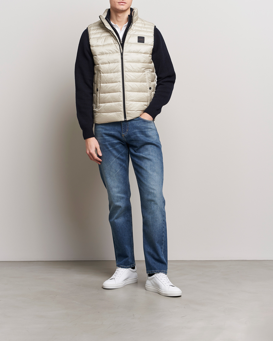 Mies | Takit | BOSS ORANGE | Odeno1 Down Vest Light Beige