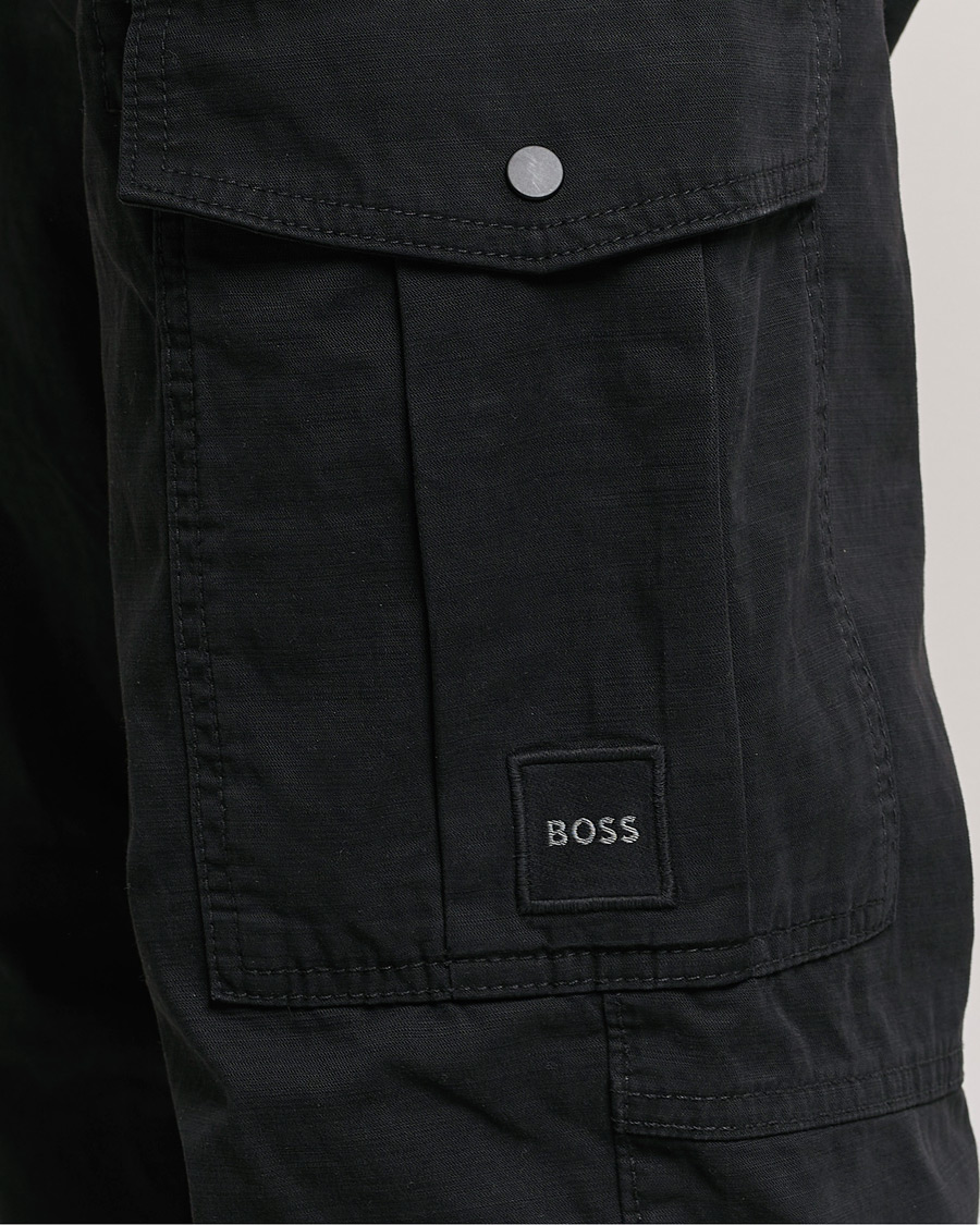 Mies | Housut | BOSS ORANGE | Sisla 5-Pocket Cargo Pants Black