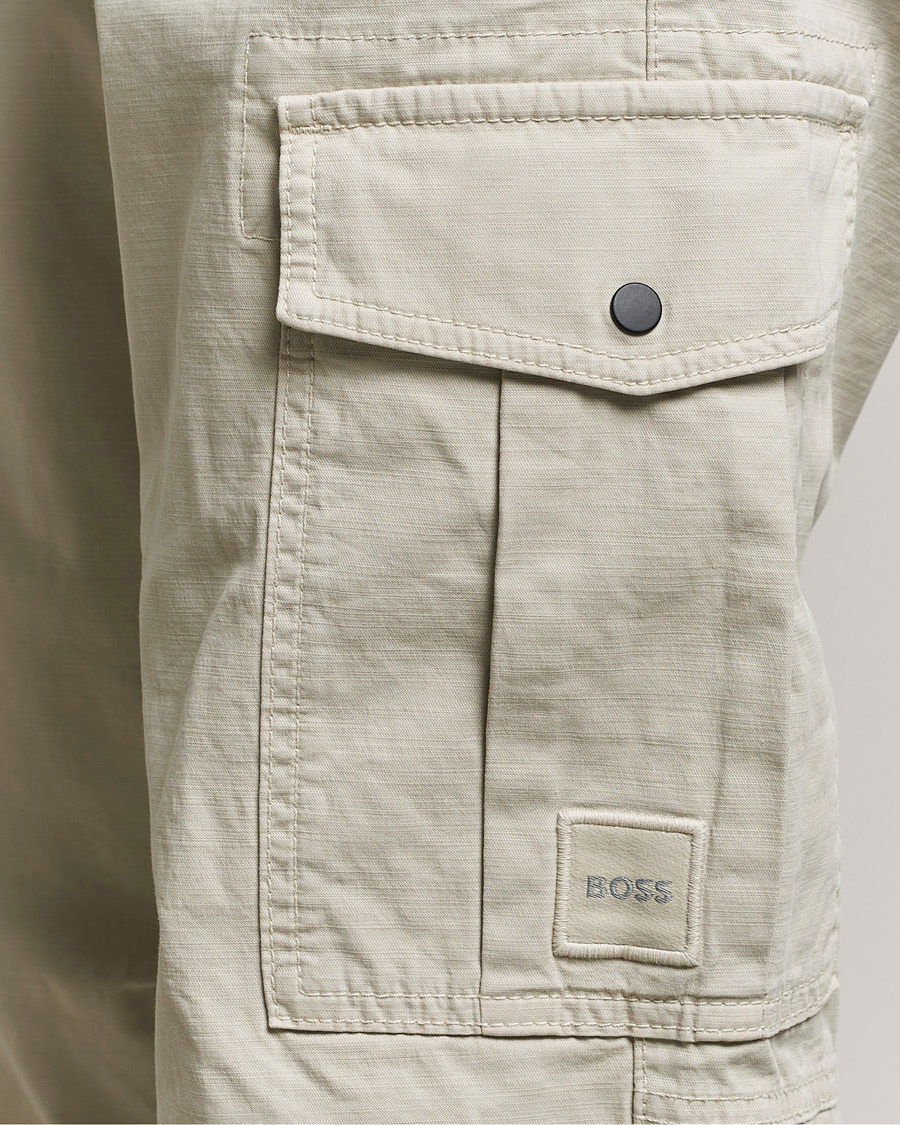 Mies | Housut | BOSS ORANGE | Sisla 5-Pocket Cargo Pants Light Beige