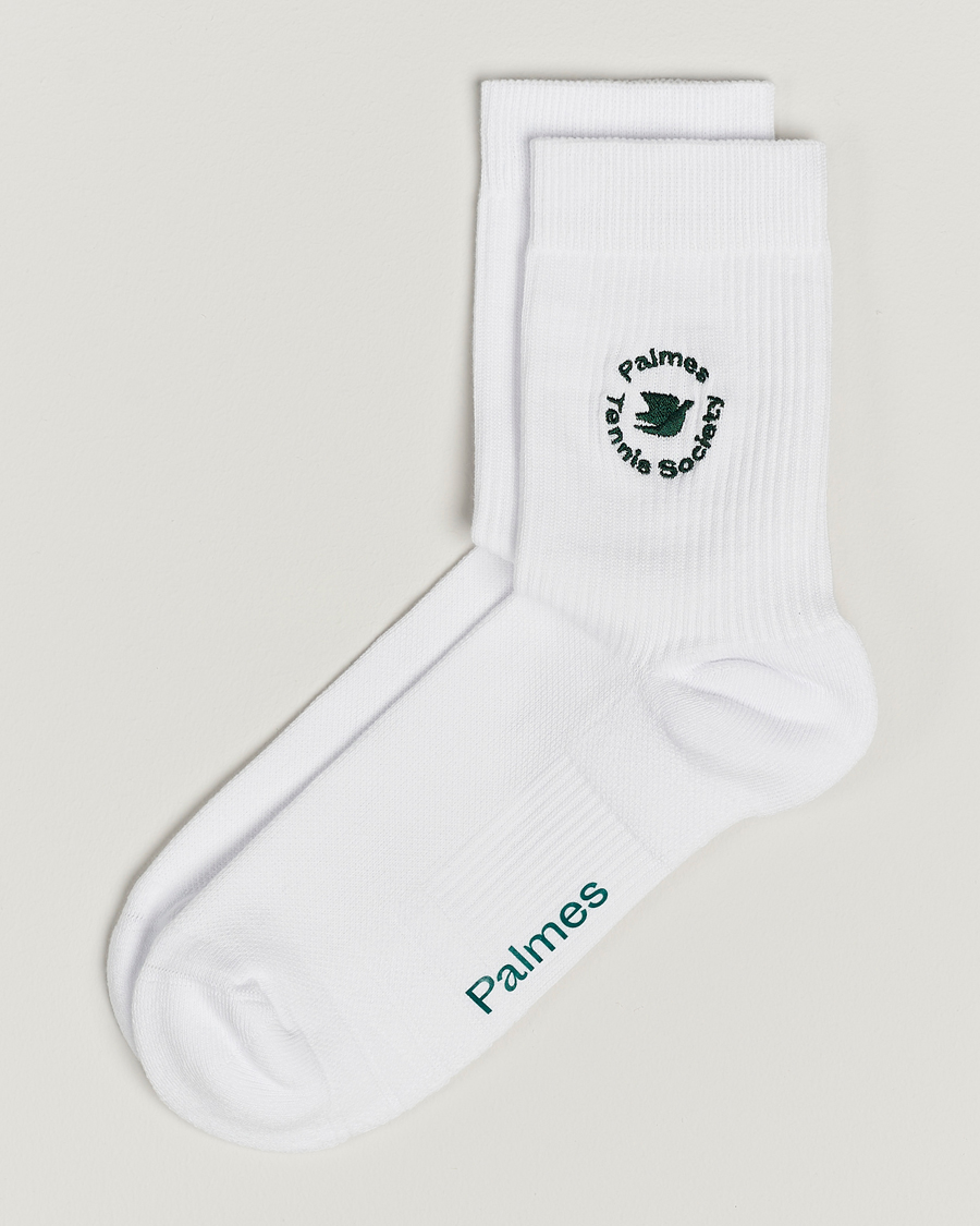 Mies | Alusvaatteet | Palmes | 2-Pack Low Socks White