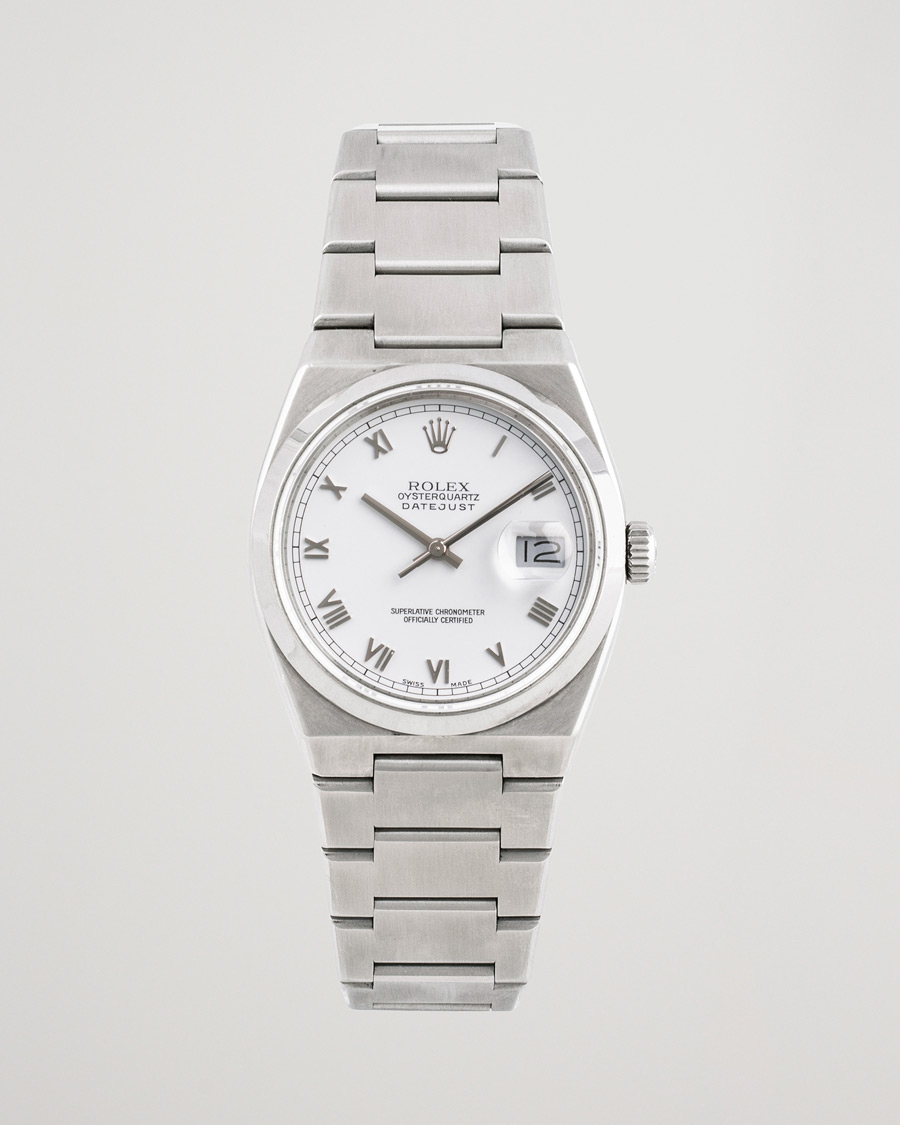 Mies | Pre-Owned & Vintage Watches | Rolex Pre-Owned | Oysterquartz 17000  Silver