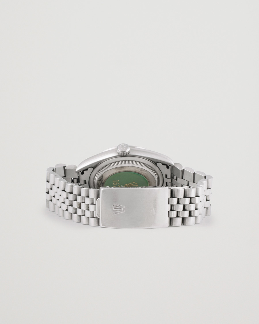 Mies | Rolex Pre-Owned Datejust 16200 Oystert Perpetual Steel Silver | Rolex Pre-Owned | Datejust 16200 Oystert Perpetual Steel Silver